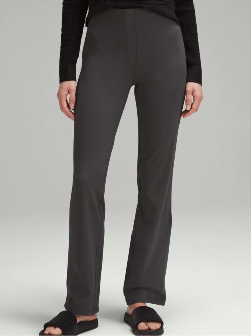 Lululemon Smooth Fit Pull-On High-Rise Pant *Regular Graphite Grey size 6